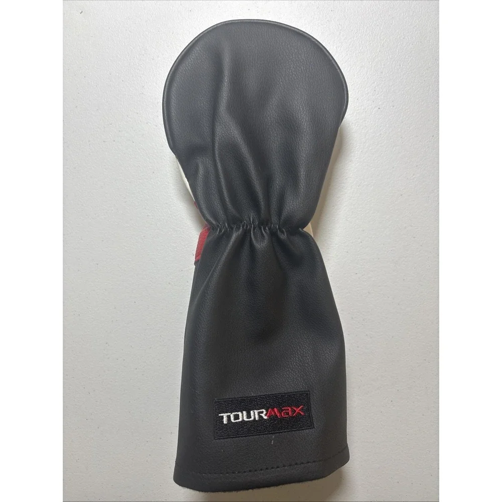 New Tourmax Tmaxx 5FW Fairway Head Cover Black White Red Free Shipping